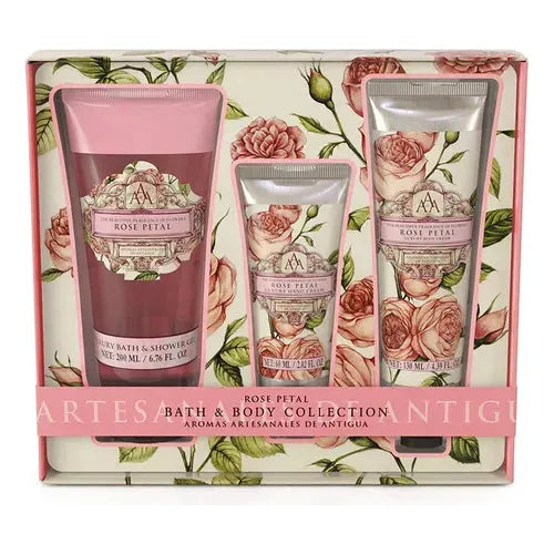 AAA Bath &Body Rose Petal Set