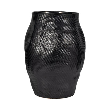 Sobaek Large Vase Black