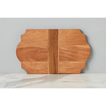 Trefoil Wood Cheese Board Charger