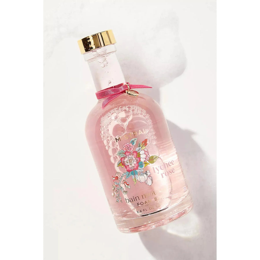 Lychee Rose Floral Foam Bath