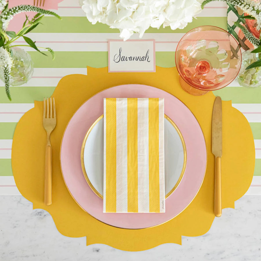 Die Cut Marigold Fram Placemat