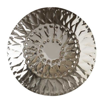 Modern Round Wall Stitch Platter