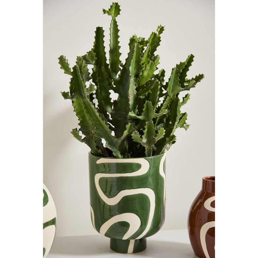 Curvature Pot Green 12