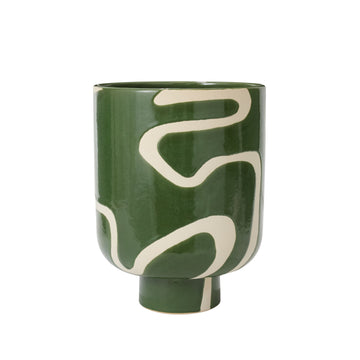 Curvature Pot Green 12