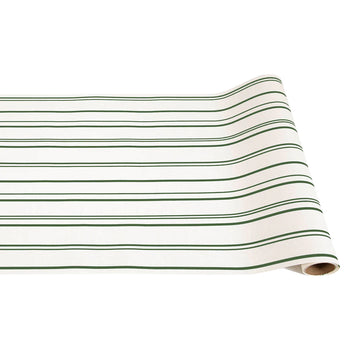 Antique Green Stripe Runner -
