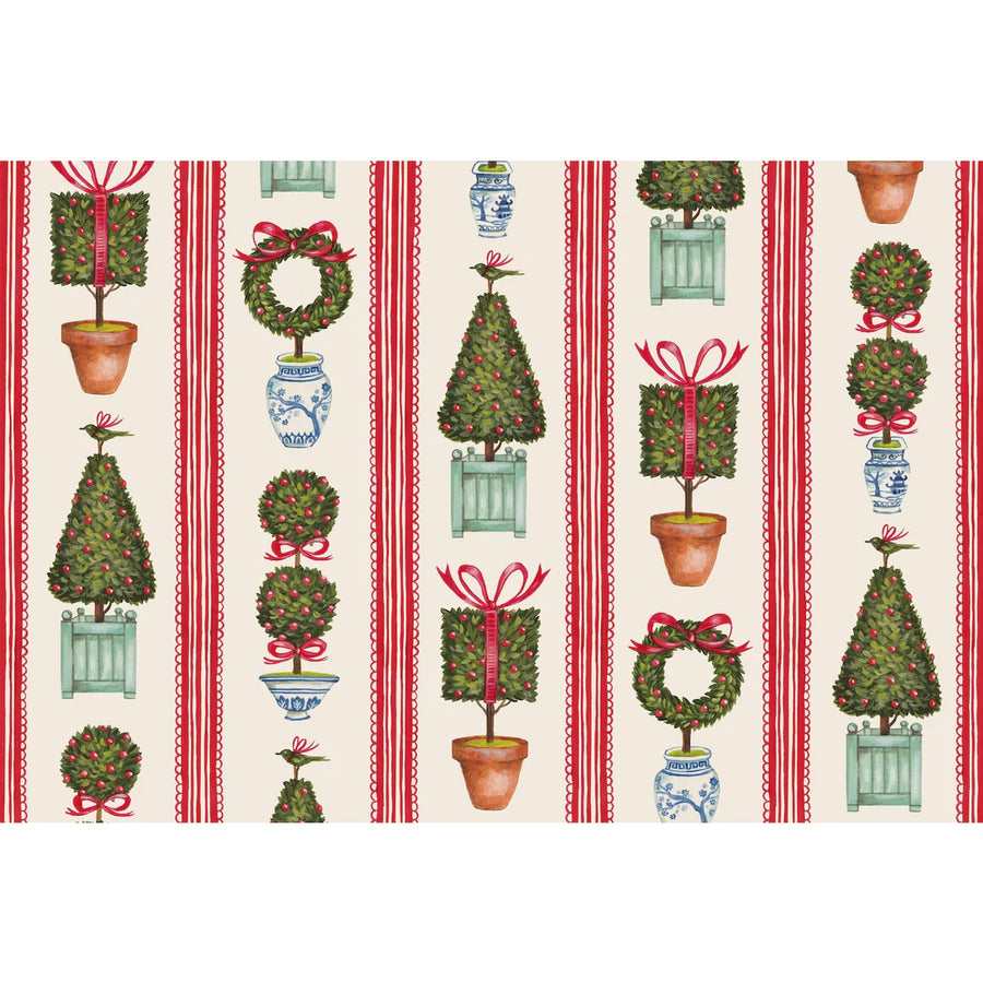Holiday Topiary Placemat