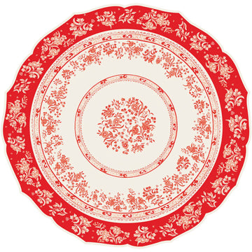 Die-cut Red Regal Placemat