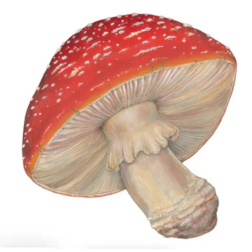 Mushroom Cocktail Napkin