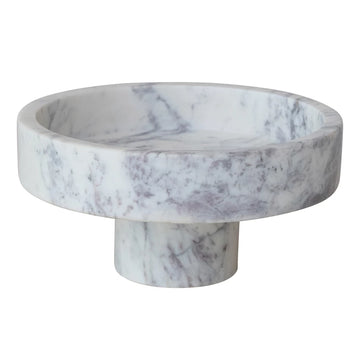 Marble Pedestal White