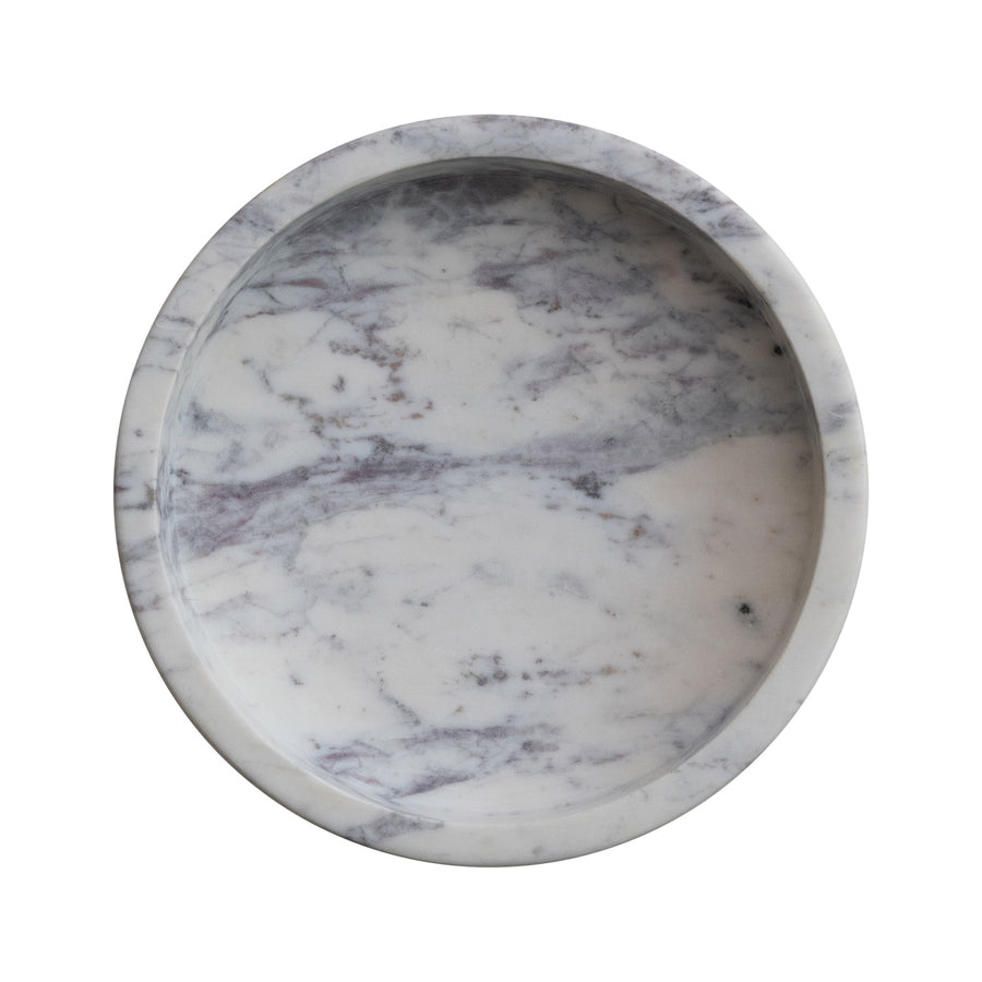 Marble Pedestal White