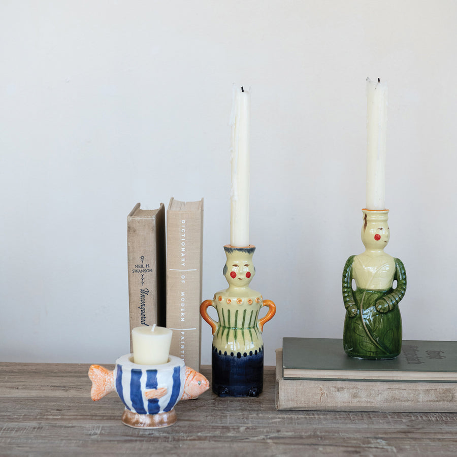 Woman Shaped Taper Holder