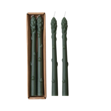 Unscented Asparagus Candle Set