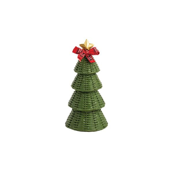 Medium Wicker Resin Tree Sitte