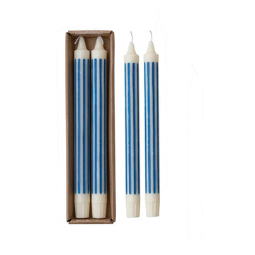 Taper Candles Box Blue Set