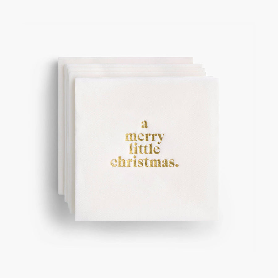 Merry Little Cocktail Napkins