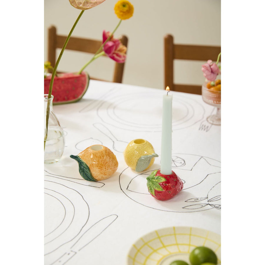 Fruit Candleholder Lemon