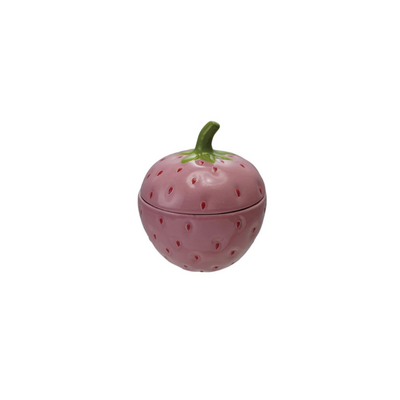 Hand-Painted Ceramic Strawberry