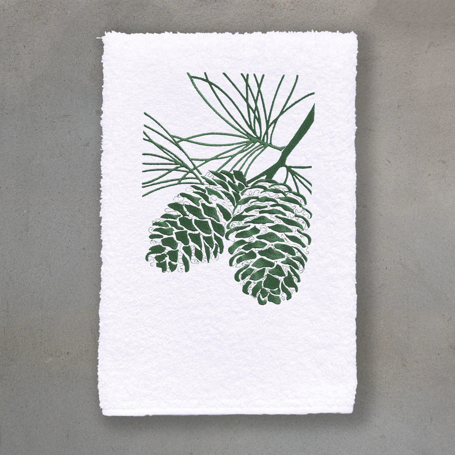 Cones Green Roma Guest Towel