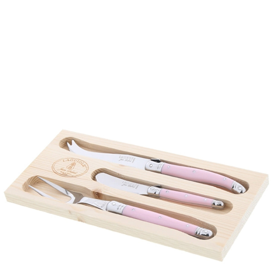 3 Pc Cheese Set pink