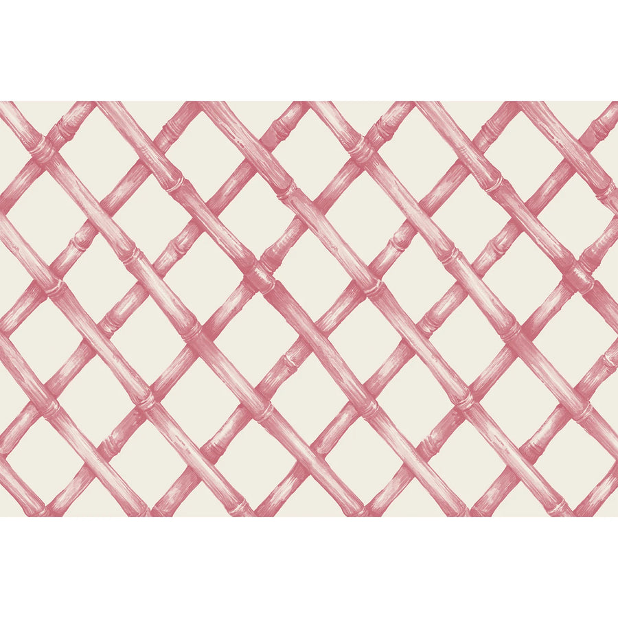 Pink Lattice Placemat