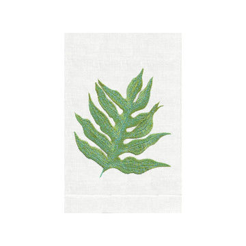 Kona Fern Green Guest Towel