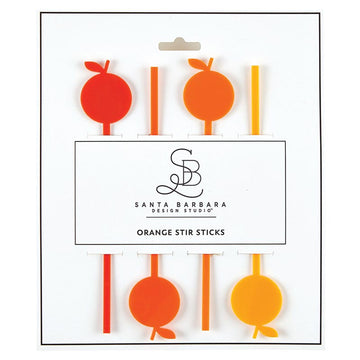 Stir Sticks Orange