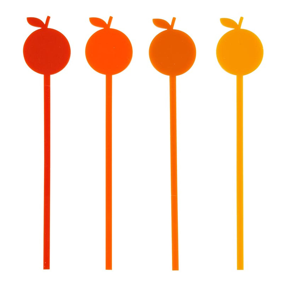 Stir Sticks Orange