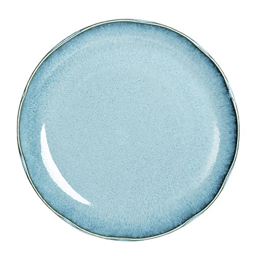 Nature Blue Round Dinner Plate