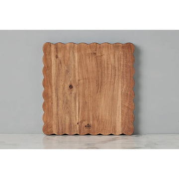 Scalloped Cutting Board, Large Square