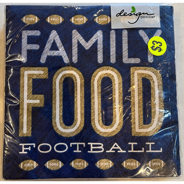 Luncheon Napkins - Football Time