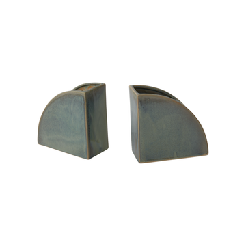 Isle Bookends Green