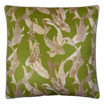 Sanshoku Lime Pillow