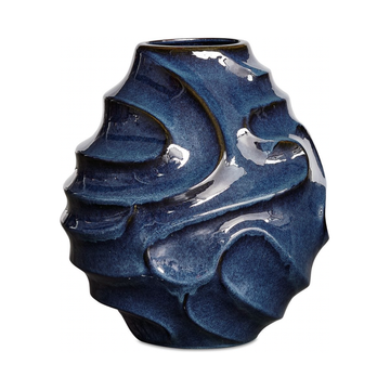 Helix Swirl Outdoor Vase