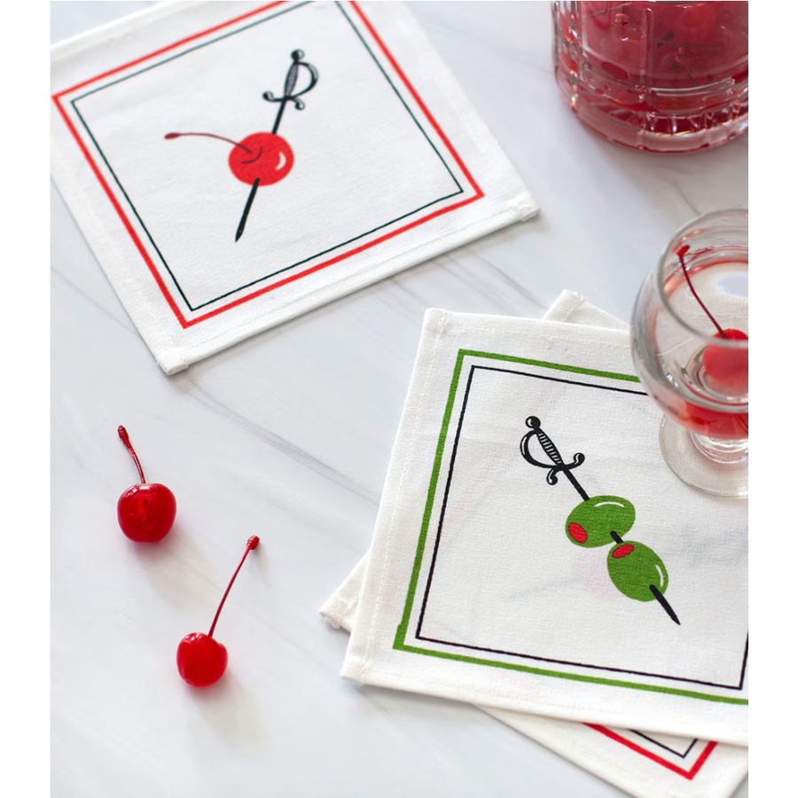 Garnish Swords Cocktail Napkin Set
