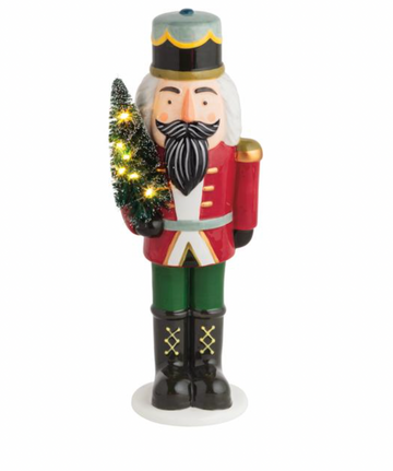 Large Light-Up Nutcracker Sitter