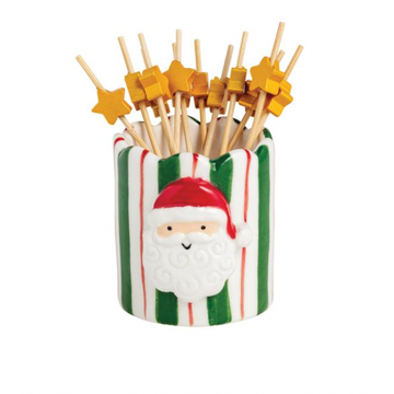 Santa Toothpick Holder