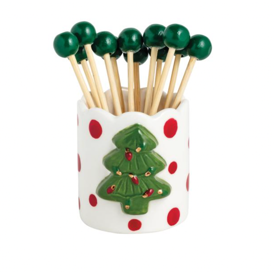 Christmas Tree Toothpick Holder