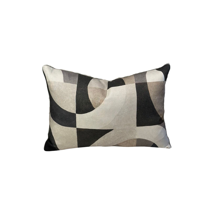 Pillow Piped Colonnade Onyx