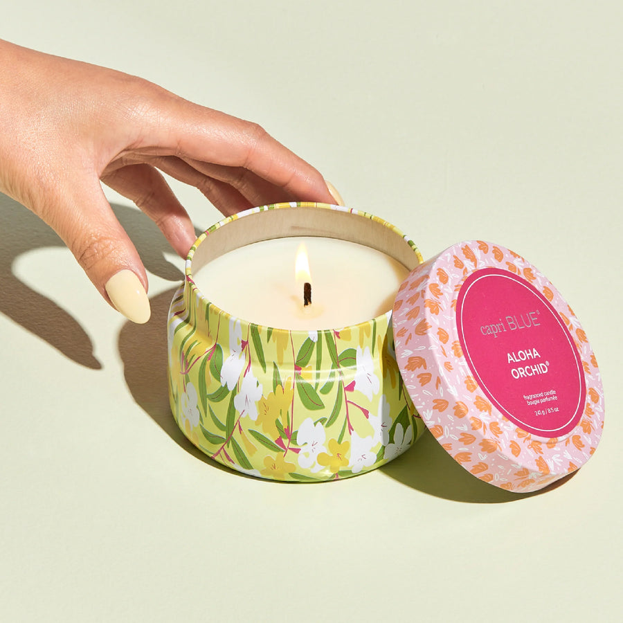 Aloha Pattern Tin