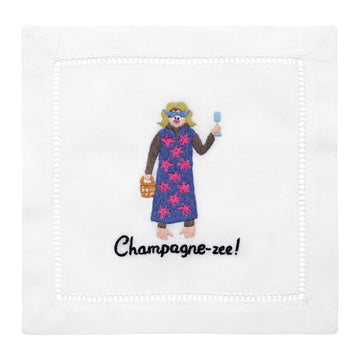 Champange-Zee! - Cocktail Napkins