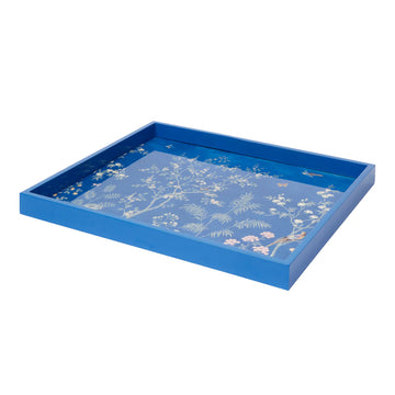 Blue Medium Chinoiserie Tray