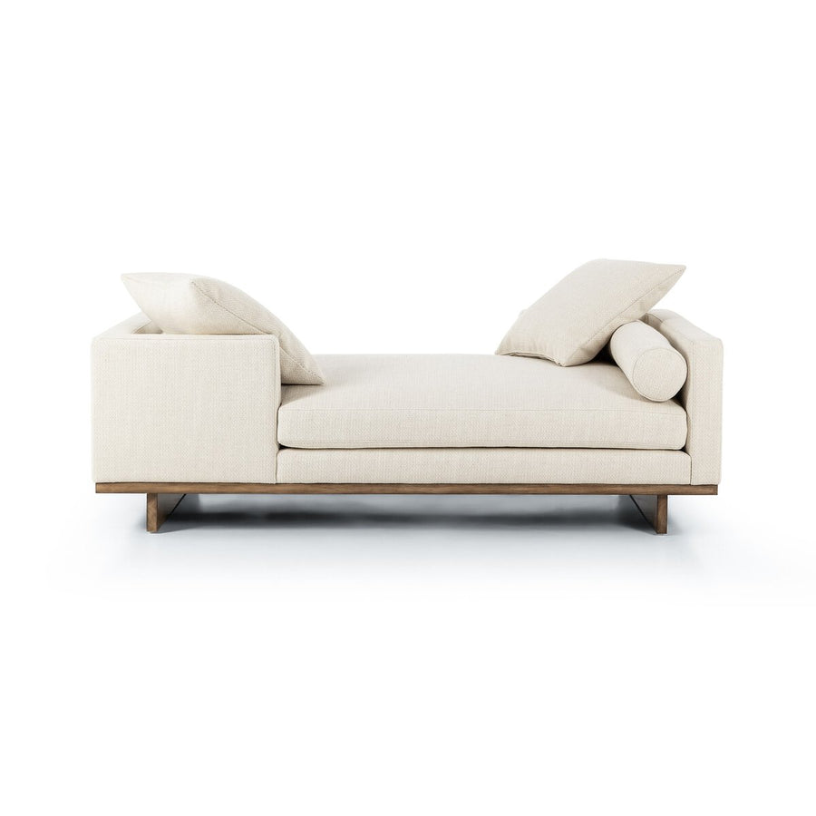 Everly Tete A Tete Chaise Irving Taupe