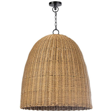 Beehive Outdoor Pendant Natural Large