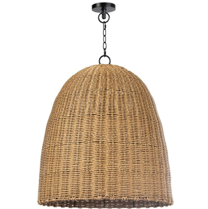 Beehive Outdoor Pendant Natural Large