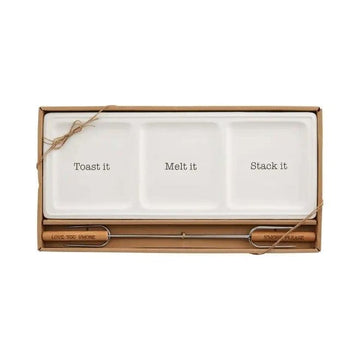 Boxed Smores Tray Set