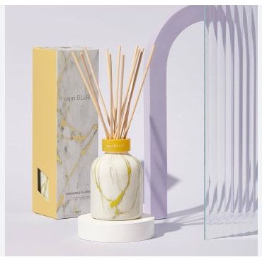 Pineapple Flower Marble Diffuser 5.7 oz