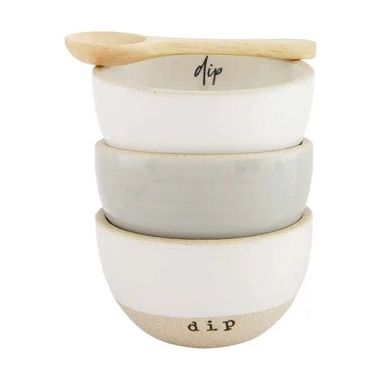 Dip Stoneware Ramekin Set – Casa Miscellany