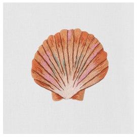 Shell Scallop Blush Hand Towel