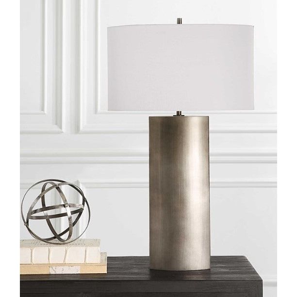 V-Groove Table Lamp