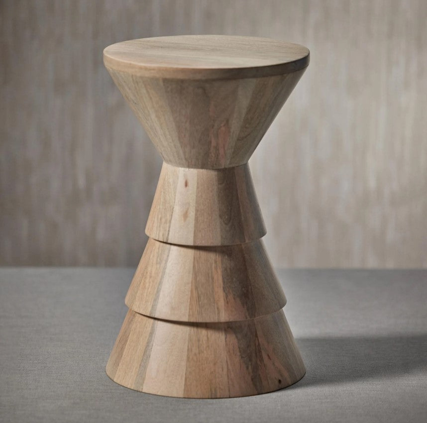 Naha Mango Wood Stool